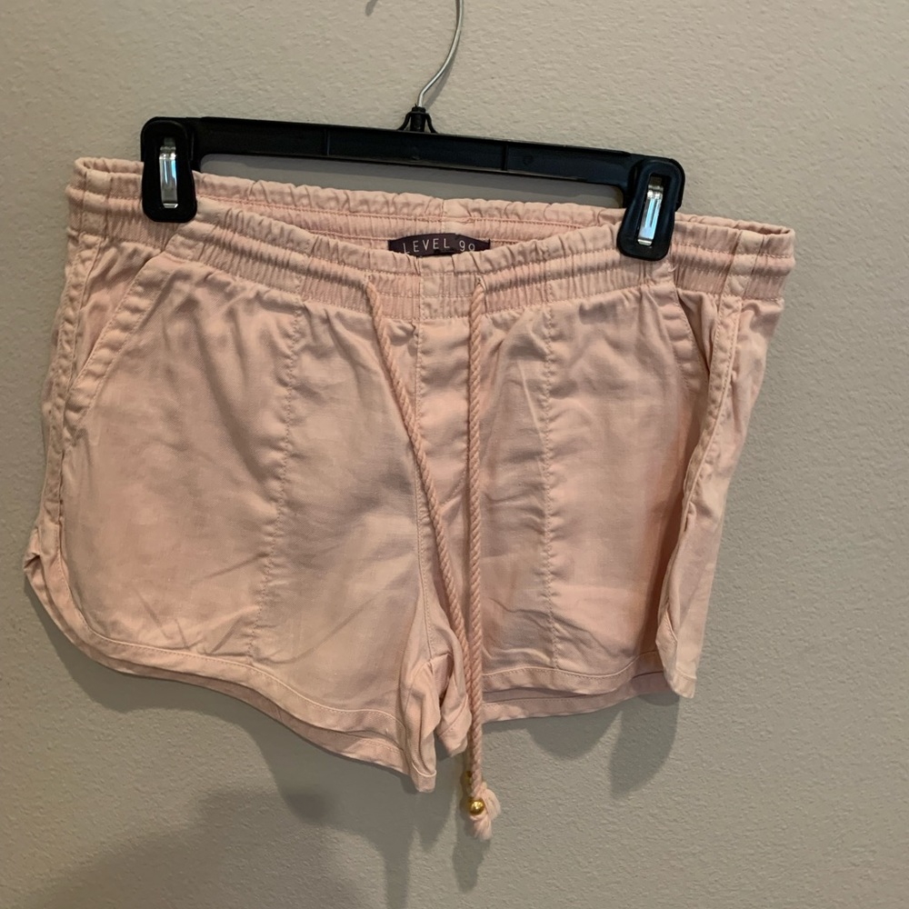 Level 99 light pink shorts size small